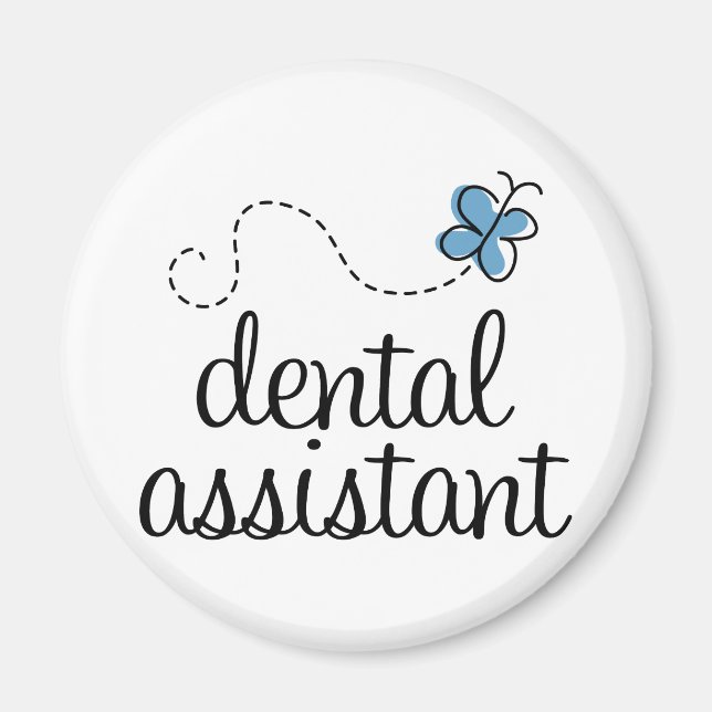 Cute Dental Assistant Magnet (Front)