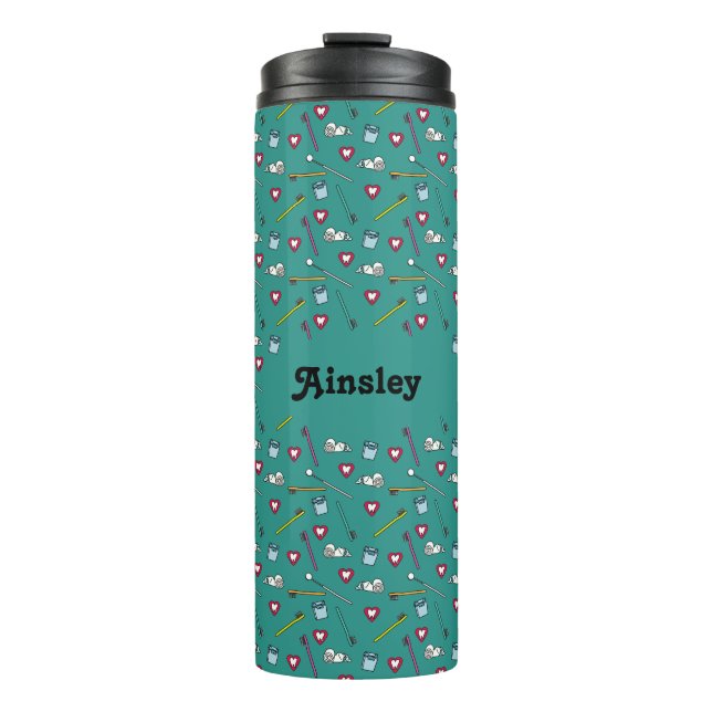 Cute Dental Thermal Tumbler (Front)