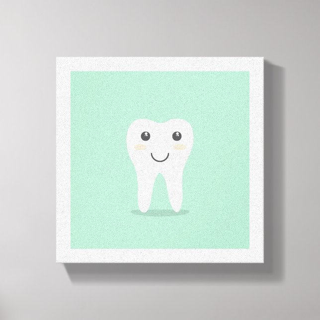 Cute Dentist Wall Art Dentist Dental Dentists Art (Front)