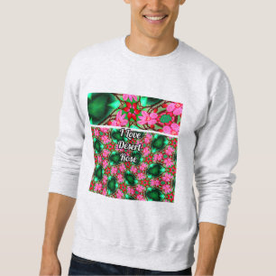 Cute Desert Rose Pattern Sweatshirt