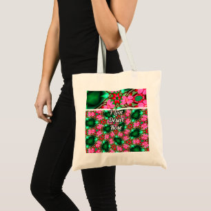 Cute Desert Rose Pattern Tote Bag