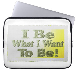 Cute Design About "I Be"  T-Shirt Throw Pillow Tri Laptop Sleeve