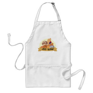 Cute dessert Bread baking bakery custom name Standard Apron