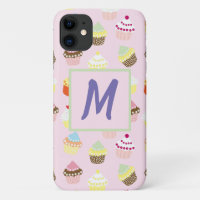 Cute Dessert Pink Cupcake