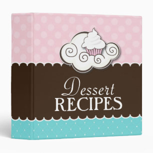 Cute Dessert Recipe Binder
