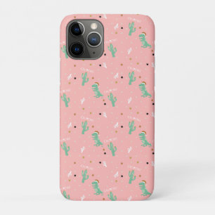 Cute Dino and Cactus On point iPhone 11 Pro Case