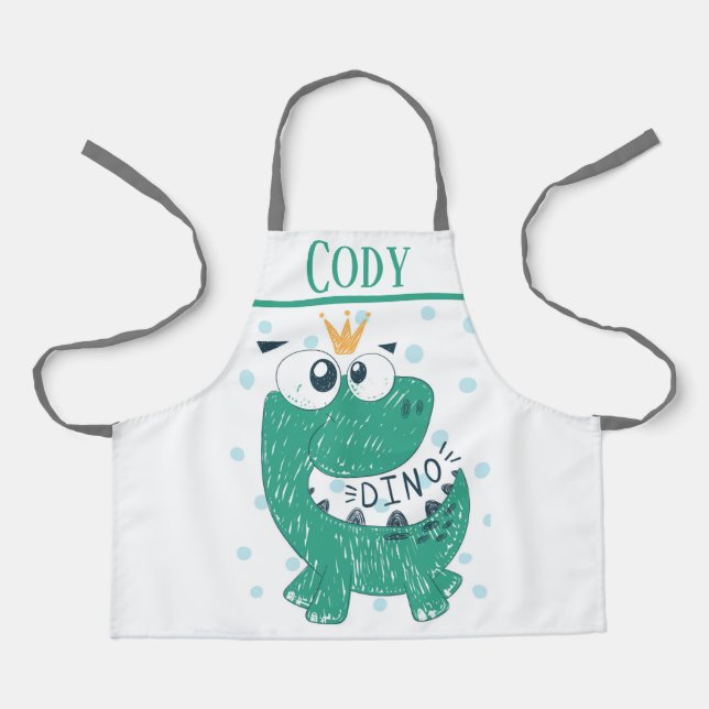 Cute Dino Apron (Front)