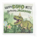 Cute Dino-Mite Kids Name Dinosaur Birthday Party