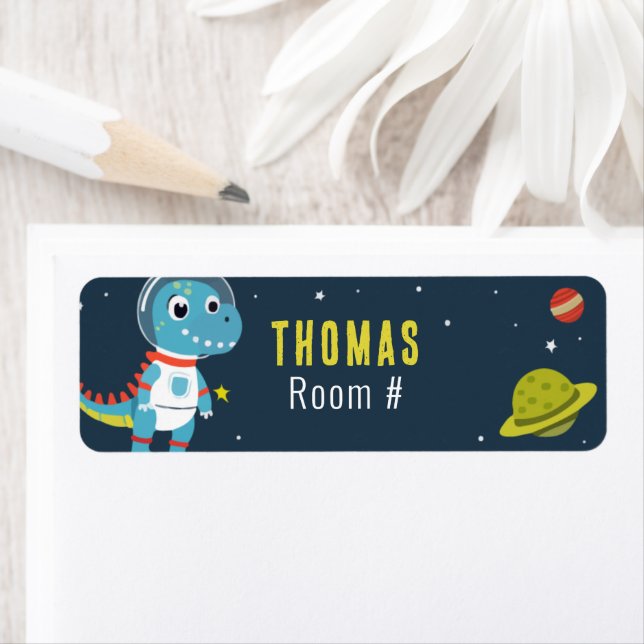 Cute dinosaur astronaut in Space Back to School (Insitu)