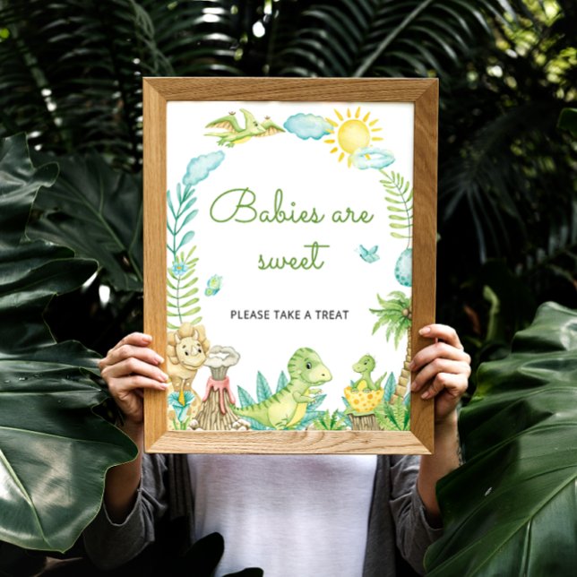 Cute Dinosaur Babies are Sweet Poster (Creator Uploaded)