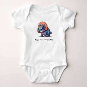 Cute Dinosaur Baby Bodysuit
