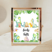 Cute Dinosaur Baby Shower Books and Gifts