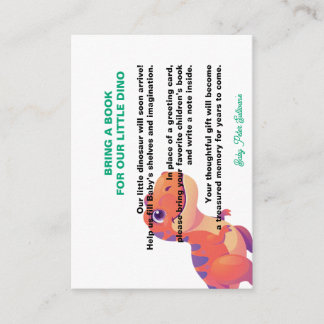 Cute Dinosaur Baby Shower Invitation 