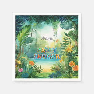 Cute Dinosaur Birthday Napkins