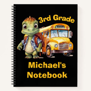 Cute Dinosaur Boy's Notebook