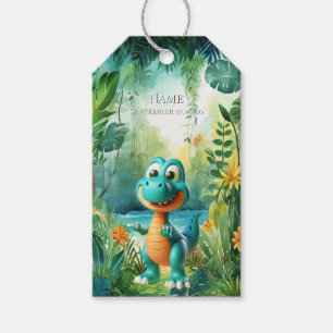 Cute Dinosaur Gift Tag