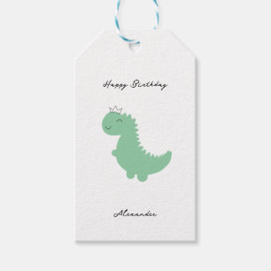 Cute Dinosaur Gift Tag