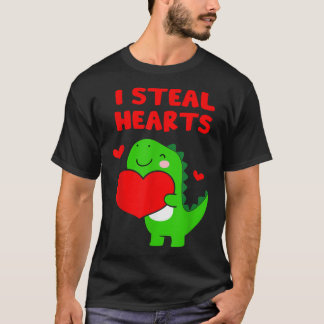 Cute Dinosaur Heart Gift  T-Shirt