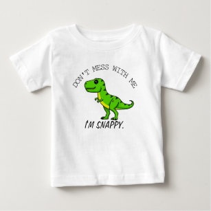 Cute Dinosaur, I'm snappy gift for Baby boy Baby T-Shirt