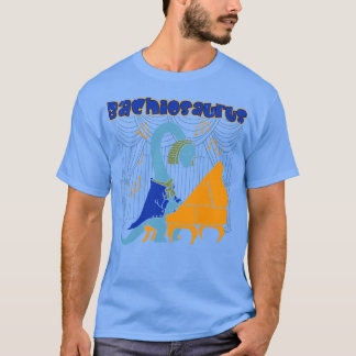 Cute Dinosaur Musician Composer Bach Brachiosaurus T-Shirt