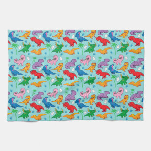 Cute Dinosaur Pattern Kitchen Towel