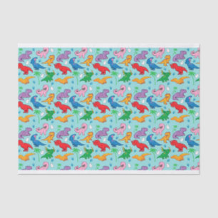 Cute Dinosaur Pattern Tissue Paper