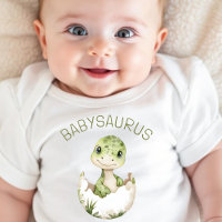 Cute Dinosaur Personalized Dino Babysaurus 