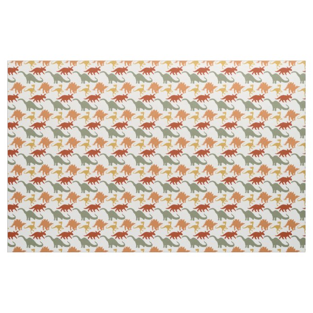 Cute Dinosaur Print Fabric (Fat Quarter)
