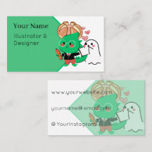 Cute Dinosaur Scholar & Ghost Writer