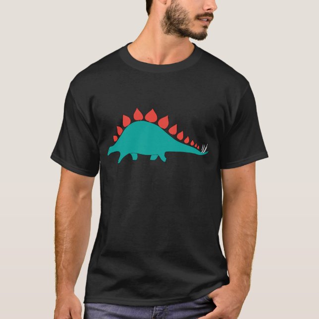 Cute dinosaur stegosaurus T-Shirt (Front)