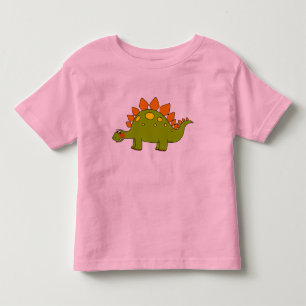 Cute dinosaur - stegosaurus toddler t-shirt