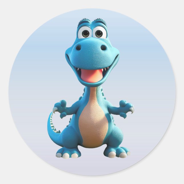 Cute Dinosaur Stickers (Front)