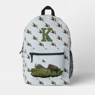 Cute Dinosaur Themed  Printed Backpack
