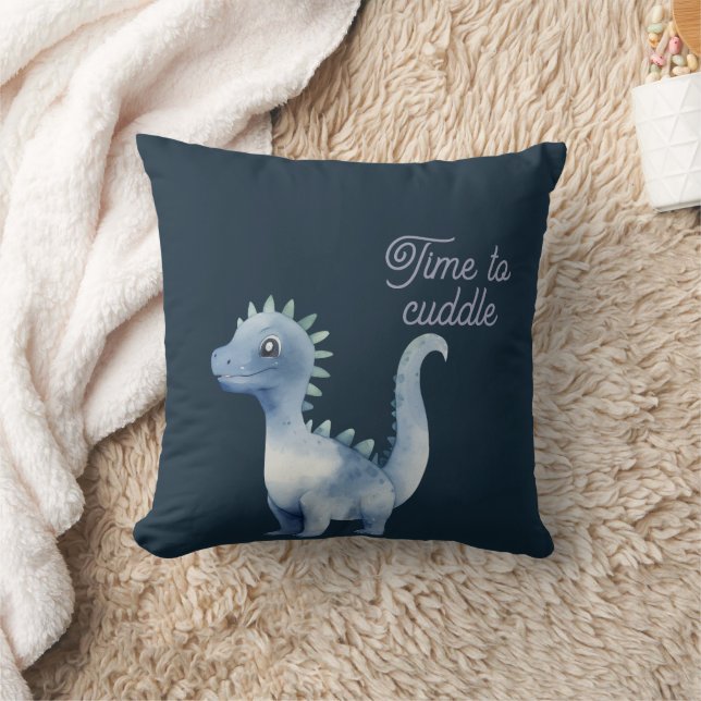 Cute Dinosaur Throw Pillow (Blanket)