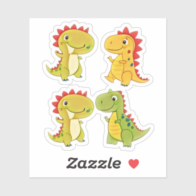 Cute Dinosaurs  (Sheet)