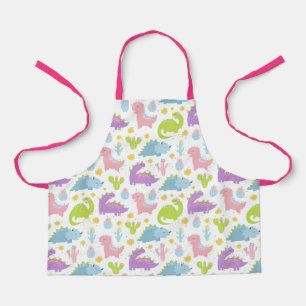 Cute Dinosaurs Apron