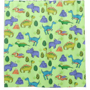 Cute Dinosaurs, Cartoon Style.
