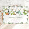 Cute Dinosaurs Greenery 2nd Birthday Two