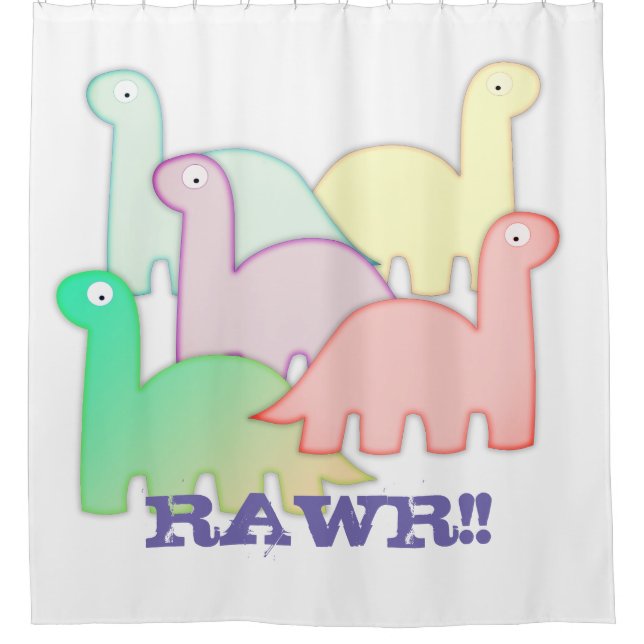 Cute Dinosaurs Pastel Colourful (Front)