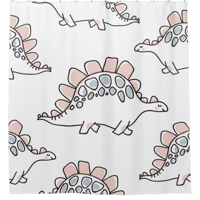 Cute dinosaurs seamless pattern (Front)