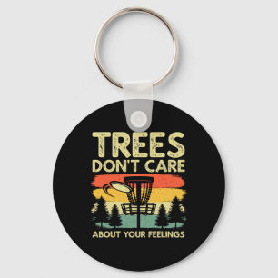 Cute Disc Golf Design For Men Women Disc Golf Play Keychain