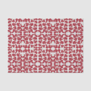 Cute dog Christmas lights Tissue Paper