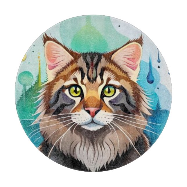 Cute dog close up mini clipboard cutting board (Front)