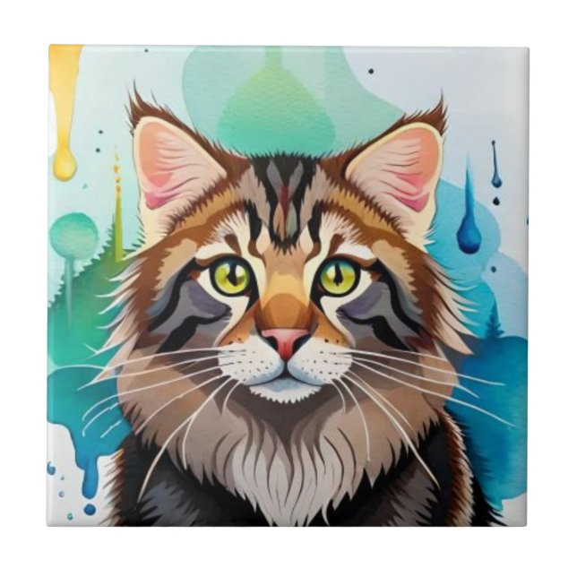 Cute dog close up mini clipboard tile (Front)