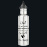 Cute Dog Dad- Funny Father's Day Joke - Dog Humour 710 Ml Water Bottle<br><div class="desc">Surprise Dad this Father's Day with this super cute dog dad water bottle . Dad ... I love how we don't even have to say out loud that I'm your favourite child . Personalize with the Dog Dad's favourite Pet Photo, and name . Cute Dog Dad- Funny Father's Day -...</div>