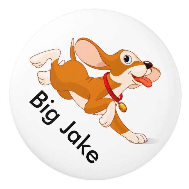 Cute Dog Drawer Knobs (Front)