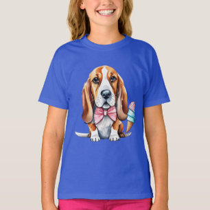 Cute dog eating ice cream T-Shirt