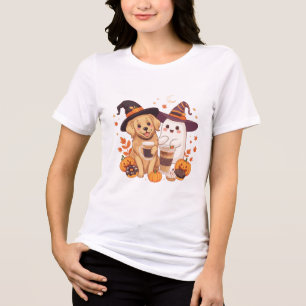 Cute Dog Halloween lover t shirt