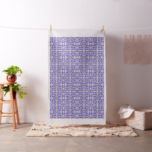 Cute dog Hanukkah fabric