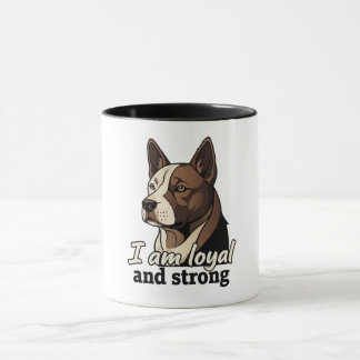 Cute Dog Illustration | Personalized Pet Lover Cof Mug